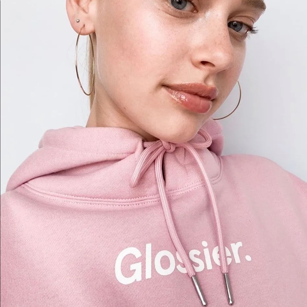 Glossier hoodie